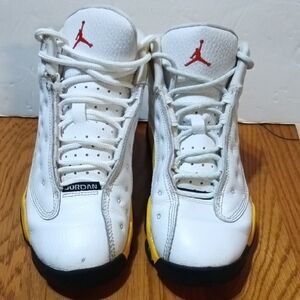 Nike Air Jordan 13 Retro Del Sol White Yellow DJ3005-167 Youth Size 3Y
